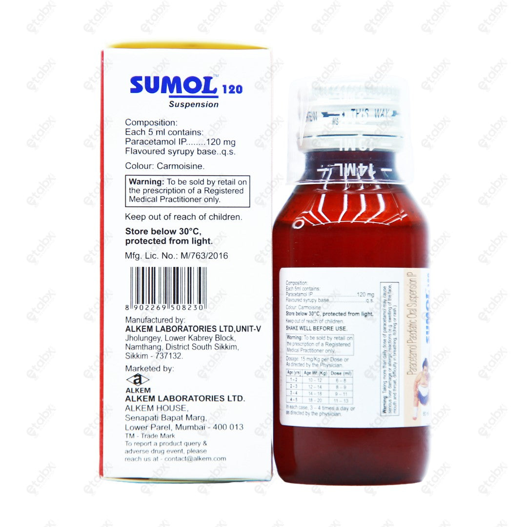 Sumo L 120mg Suspension 60ml