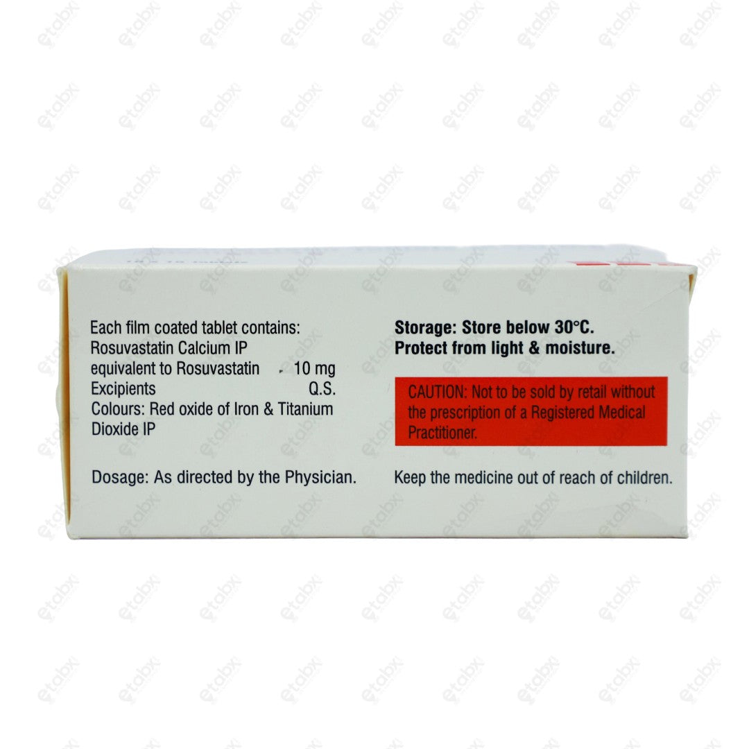 Rosuless 10mg Tablet 15's