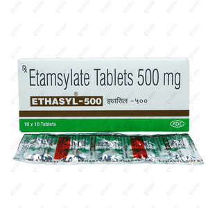 ETHASYL 500mg Ethanolic Acid Tablets (10's)