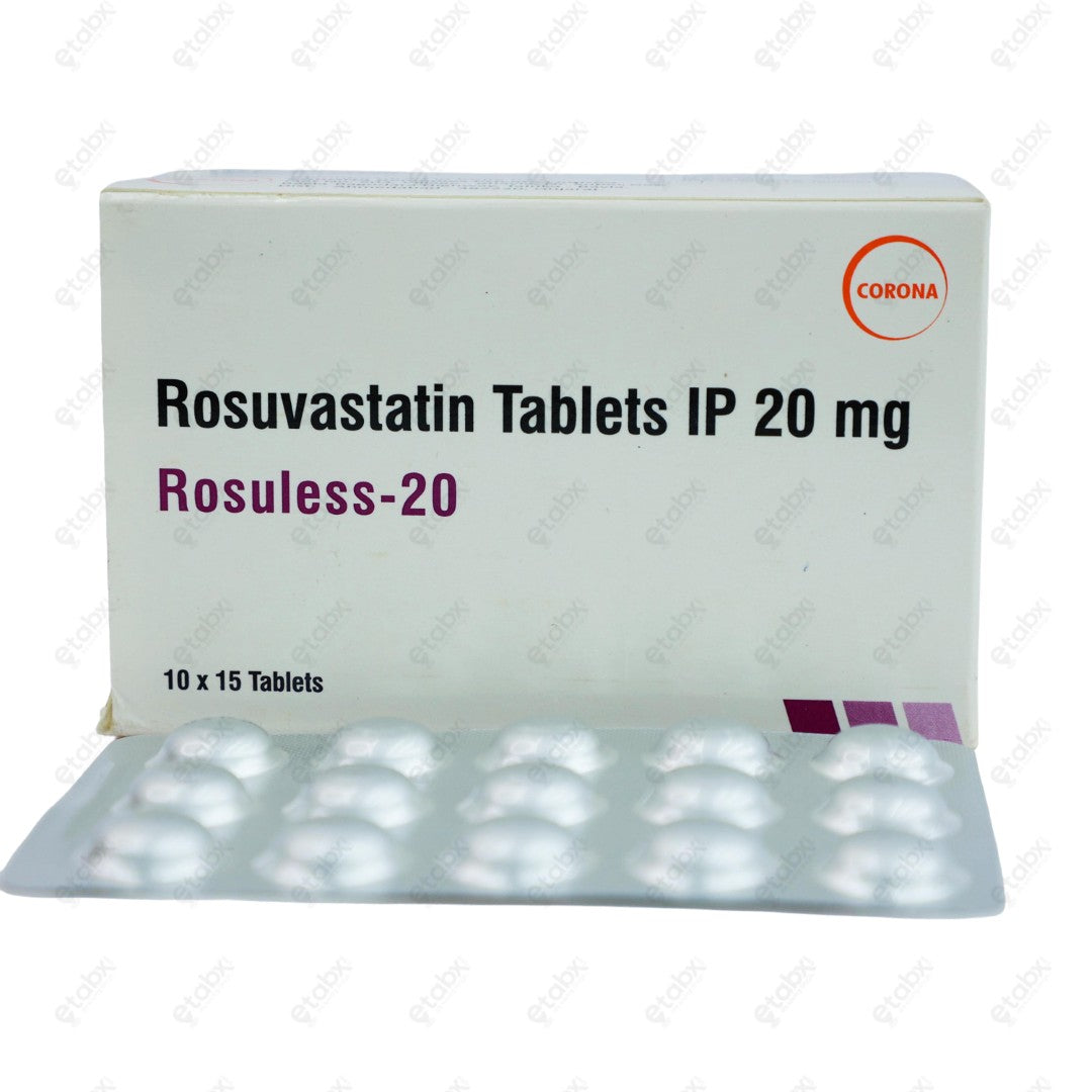 ROSULESS 20mg Tablet 15's
