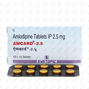 AMCARD 2.5 Tablet 10's
