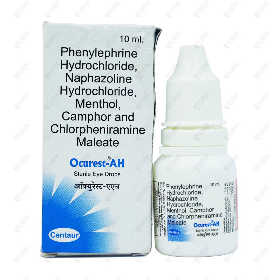 Ocurest AH Anti-Allergic Eye Drops 10ml