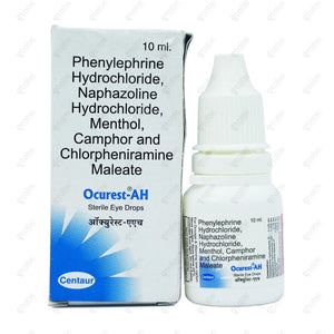 Ocurest AH Anti-Allergic Eye Drops 10ml