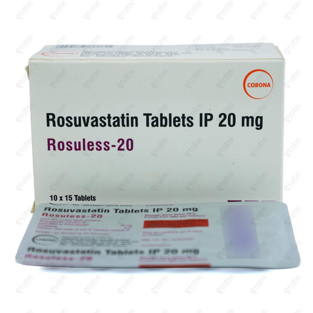 ROSULESS 20mg Tablet 15's