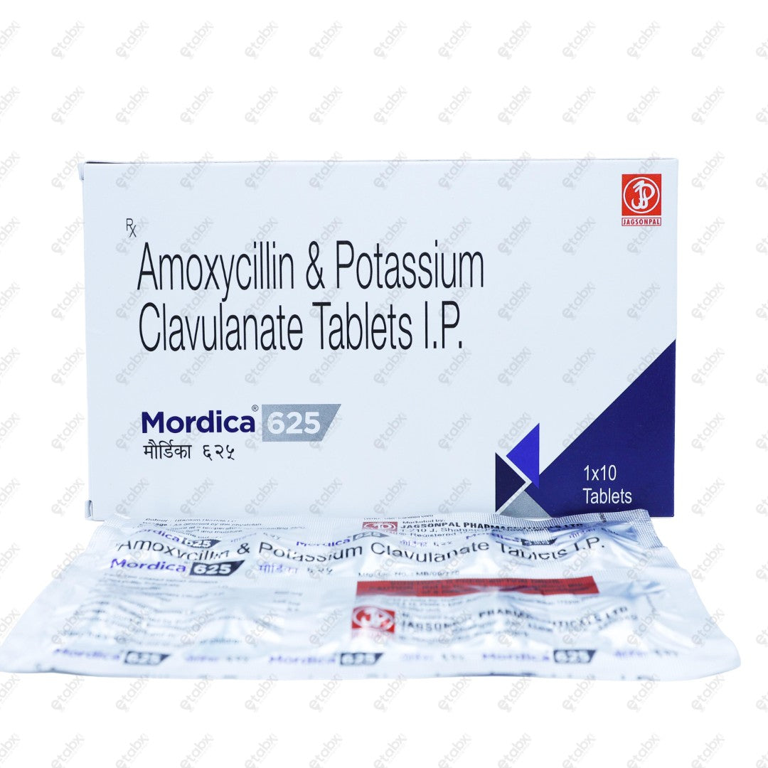 MORDICA 625 Tablet 10'S