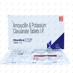 MORDICA 625 Tablet 10'S