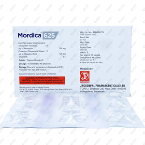 MORDICA 625 Tablet 10'S