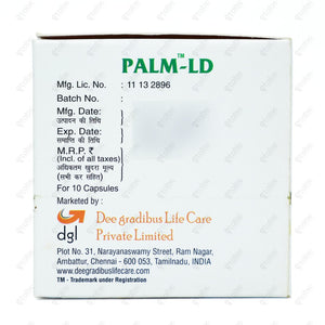 Palm LD Capsule 10's