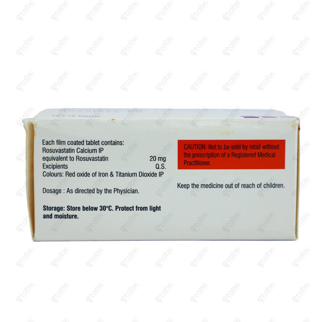 ROSULESS 20mg Tablet 15's