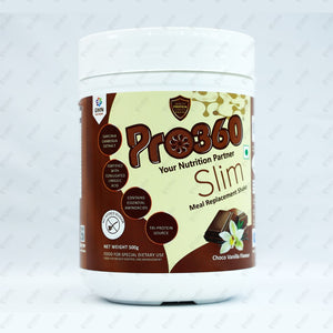 Pro360 Slim Choco-Vanilla 500gm India
