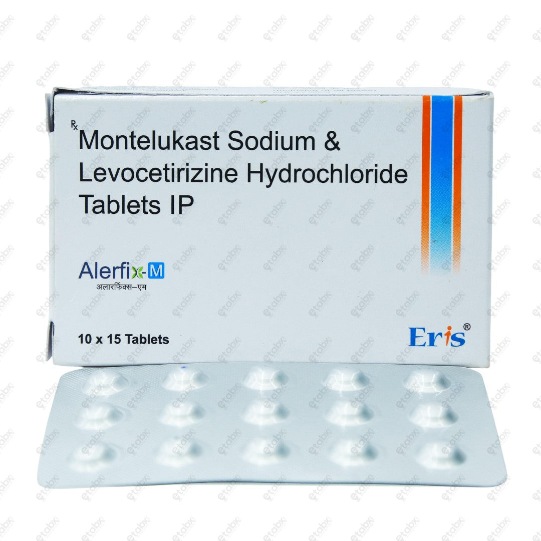 Alerfix M Tablet 15's