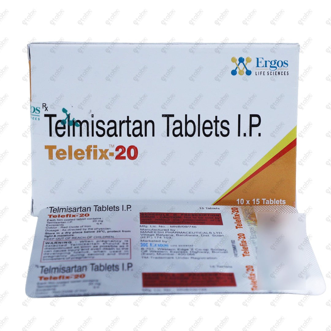 Telefix 20mg Tablet 15's