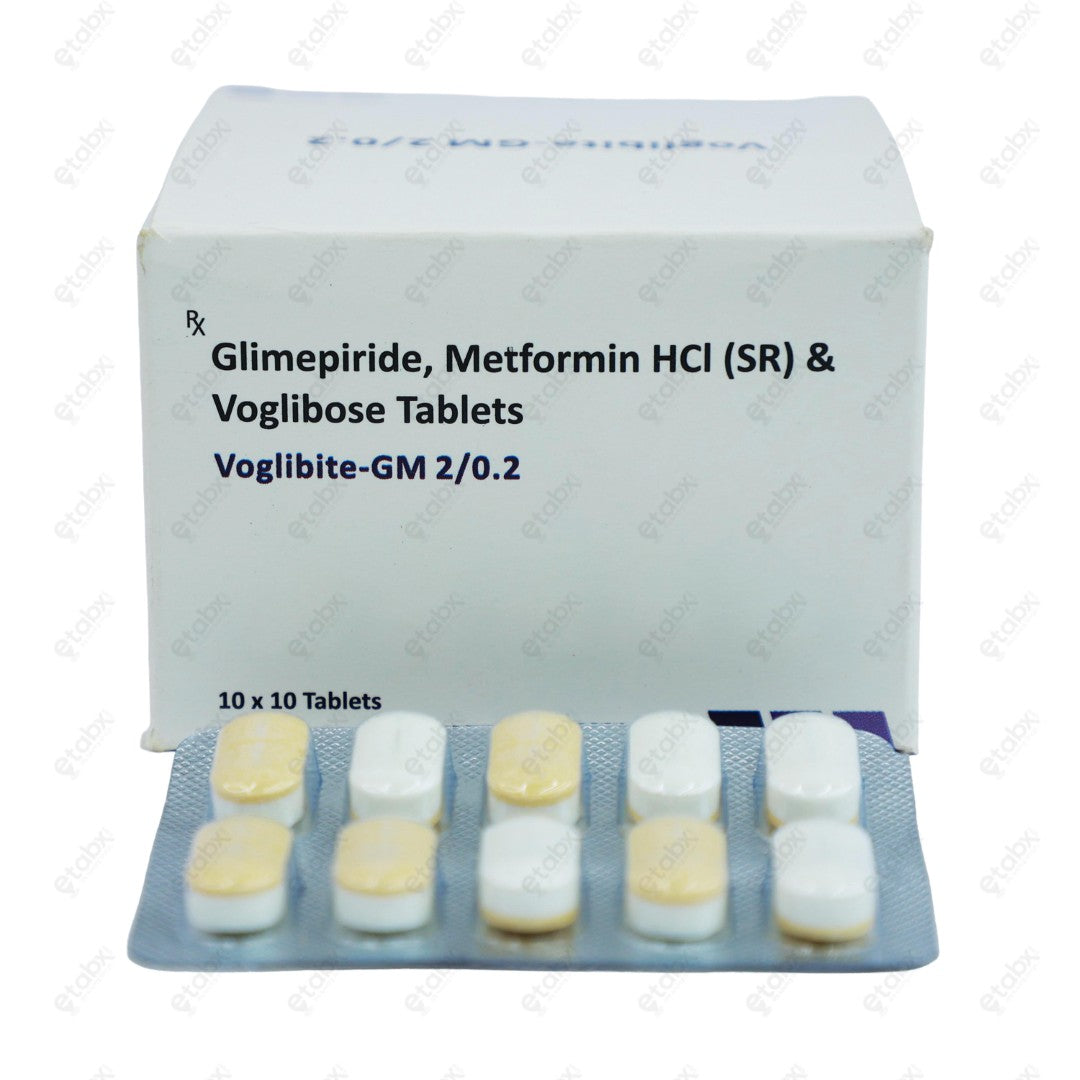 VOGLIBITE GM 2/0.2mg Tablet 10