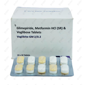 VOGLIBITE GM 2/0.2mg Tablet 10