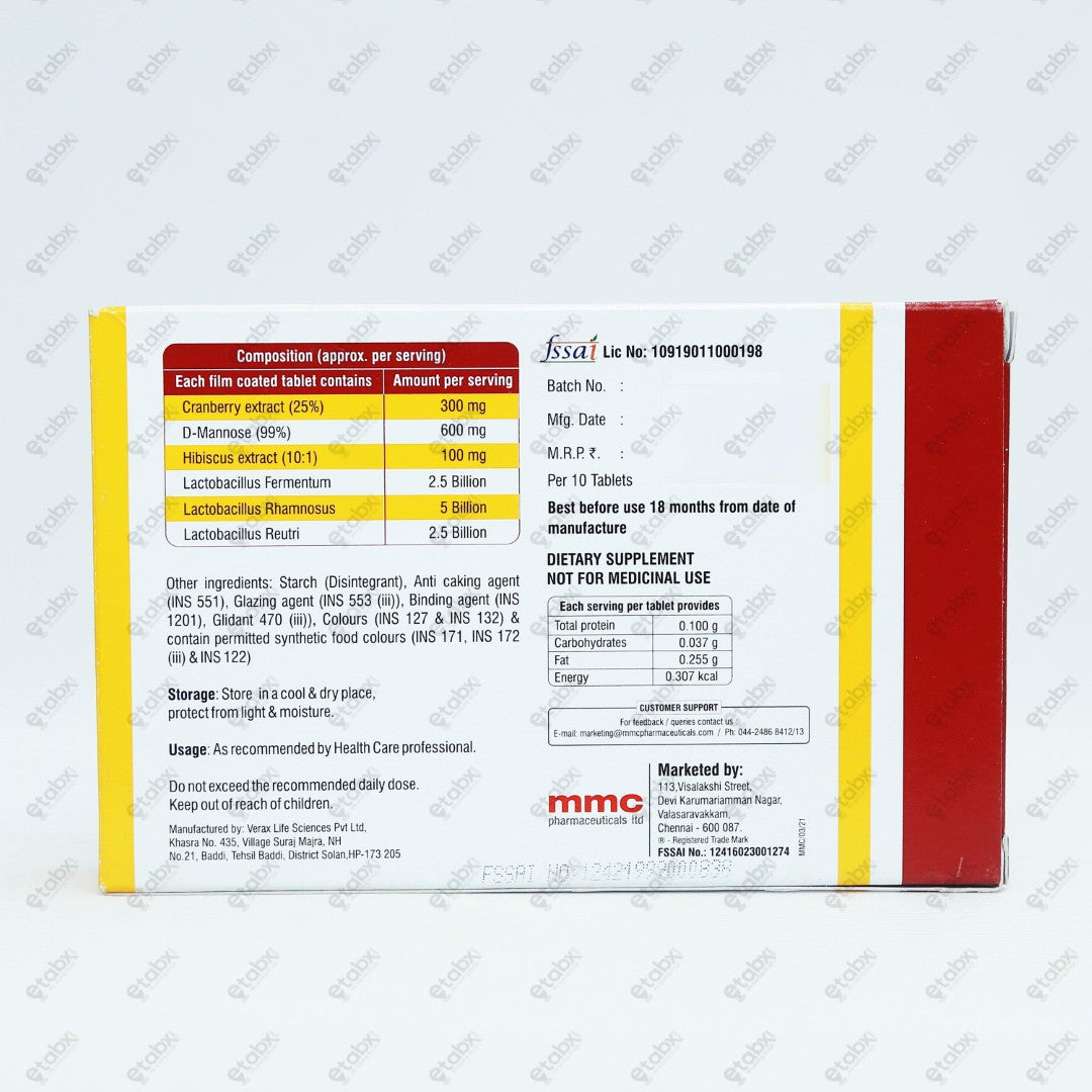 Normoflora UTI Tablets 10's