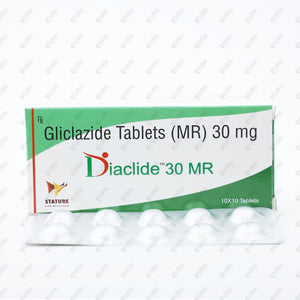 Diaclide 30 MR Tablets 10's