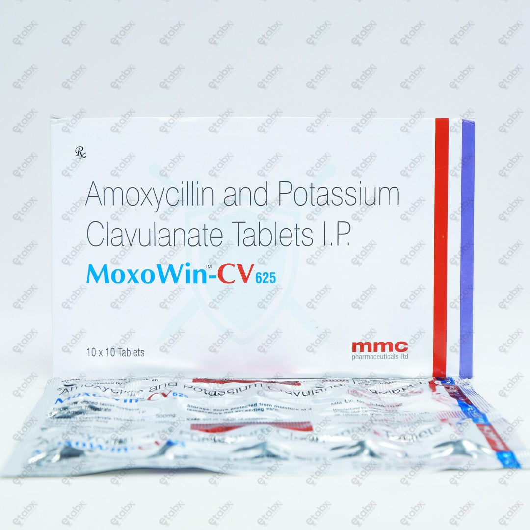 Moxowin CV 625mg Tablet 10's