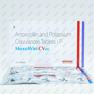Moxowin CV 625mg Tablet 10's