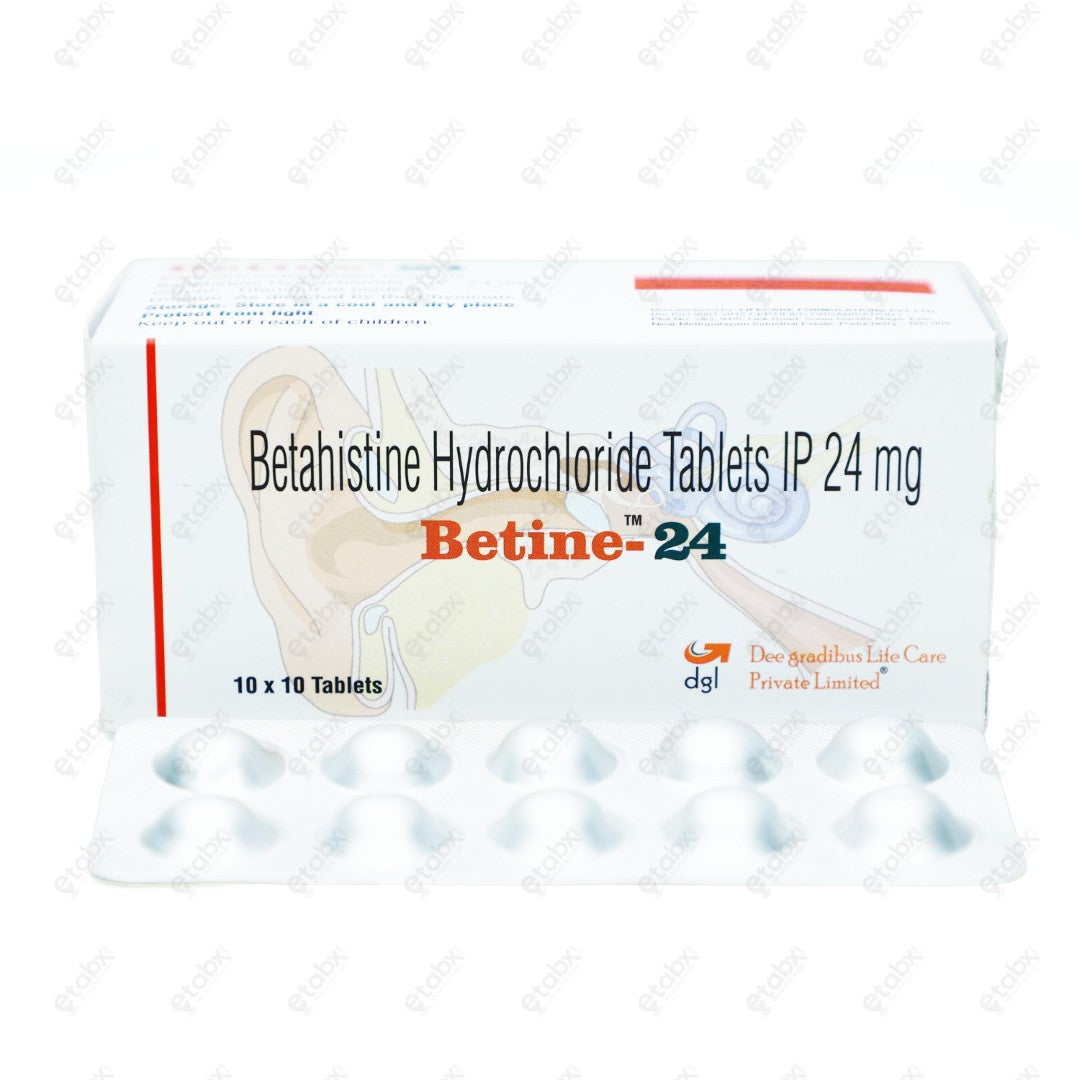 Betine 24mg Tablet 10's