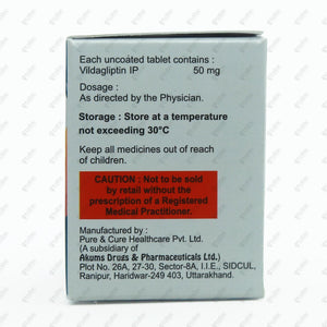 Diavild 50mg Tablets 15's