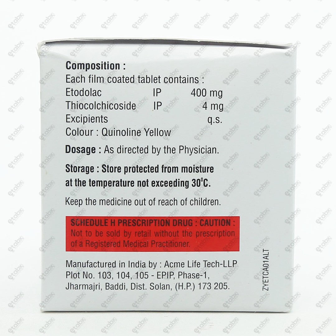 ETOGESIC MR Tablets 10'S