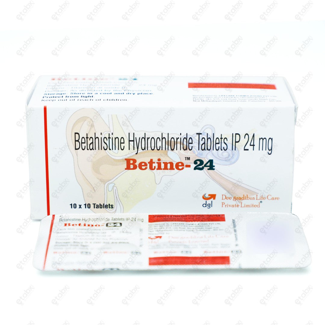 Betine 24mg Tablet 10's