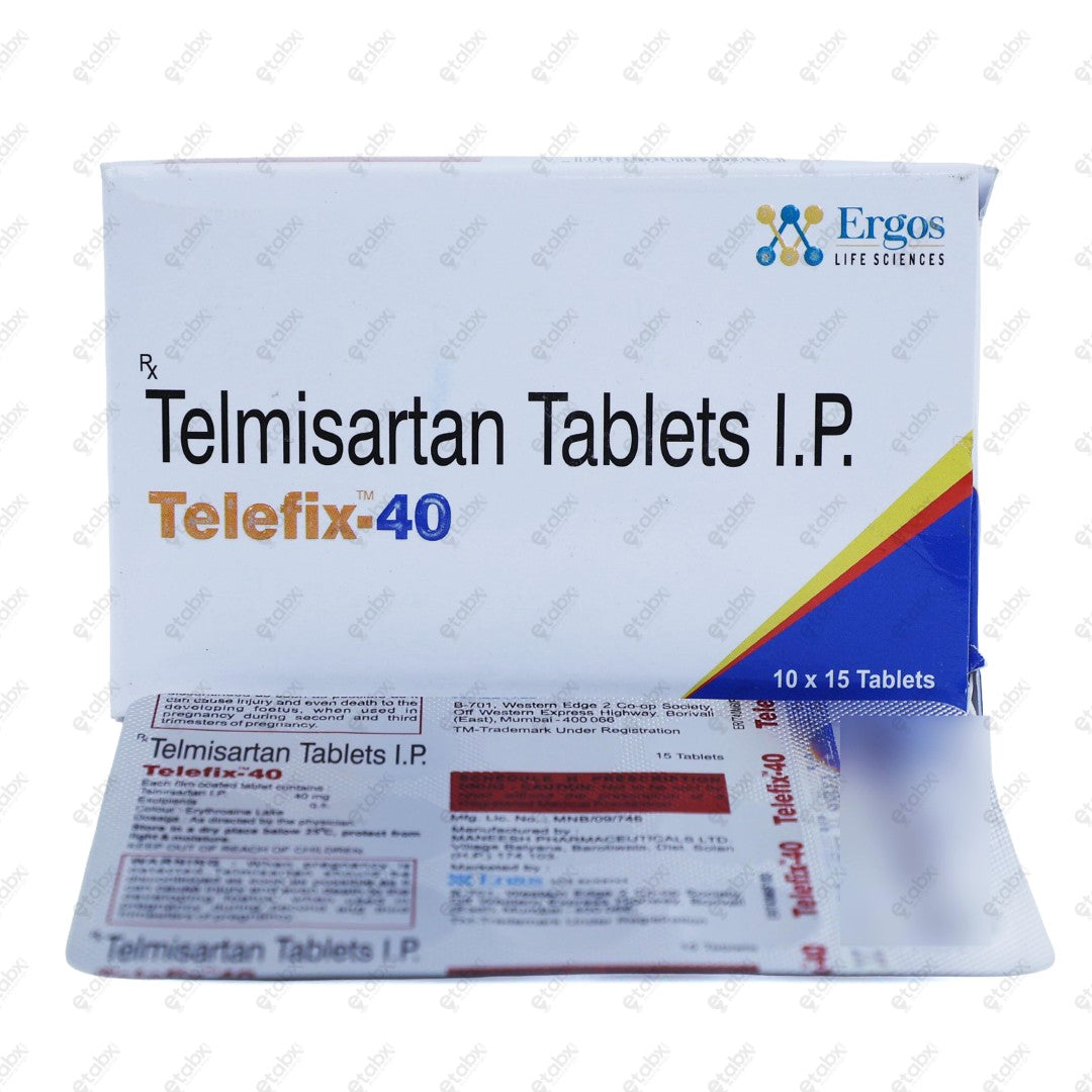 TELEFIX 40mg Tablets 15's