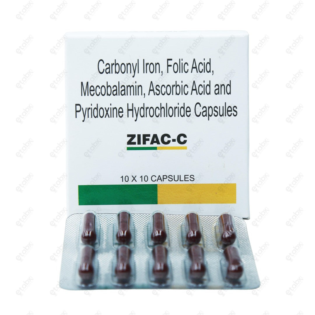 Zifac C Capsule 10's