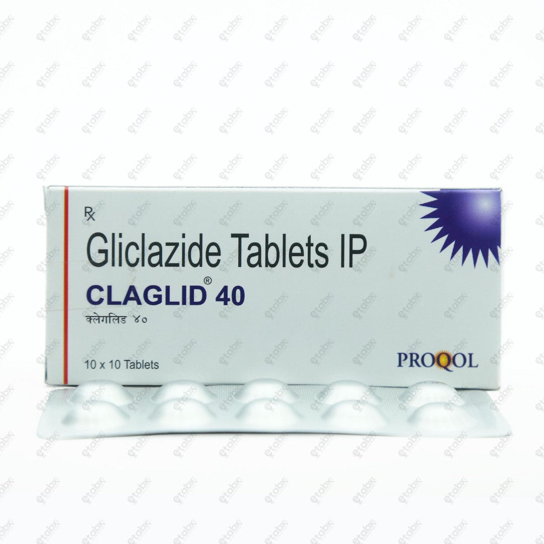 CLAGLID 40mg Tablets (10's)