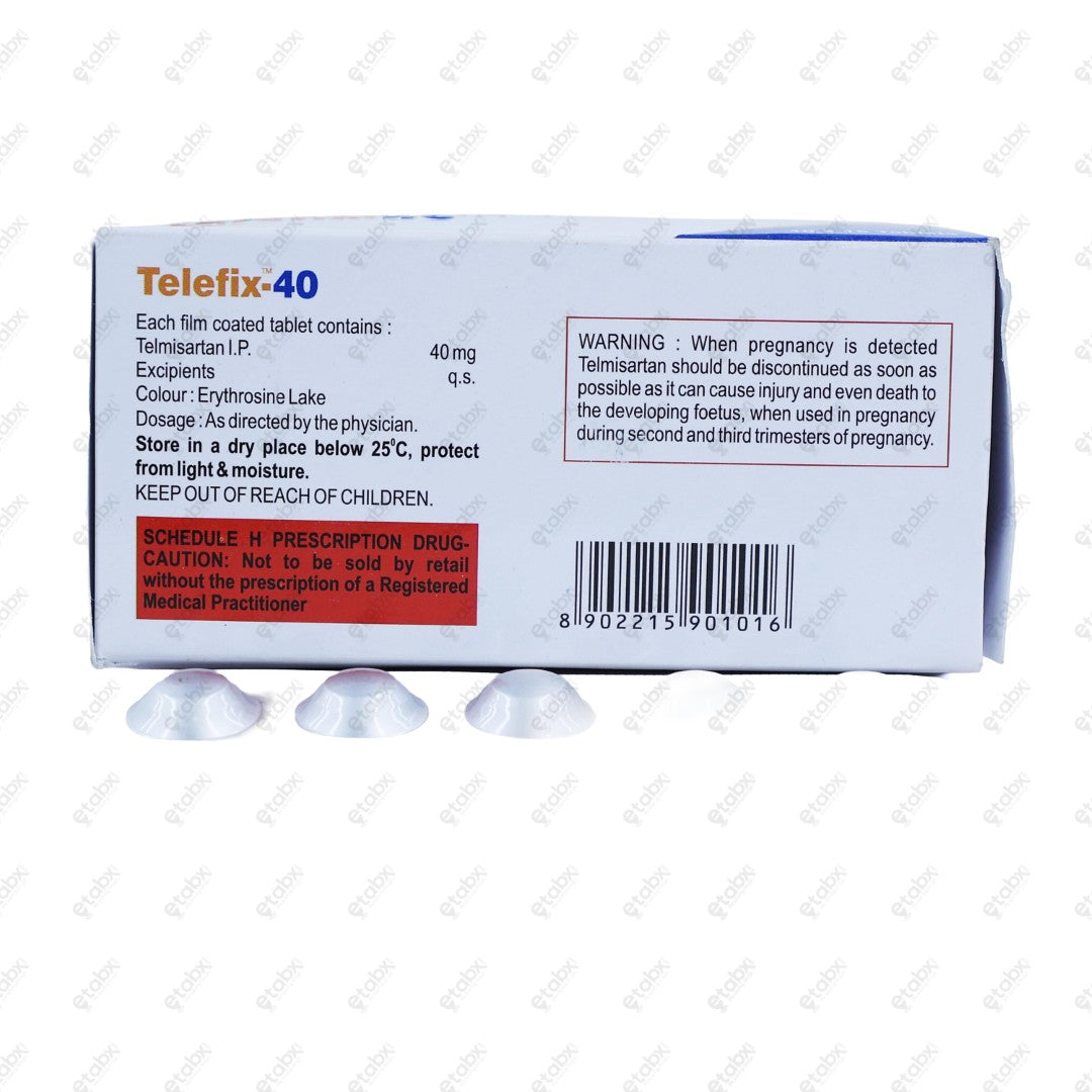 TELEFIX 40mg Tablets 15's