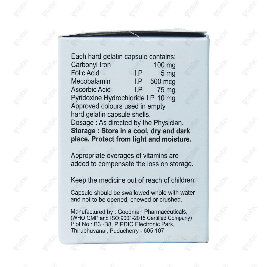Zifac C Capsule 10's