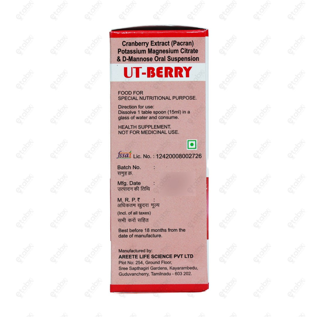 UT Berry Syrup 100ml