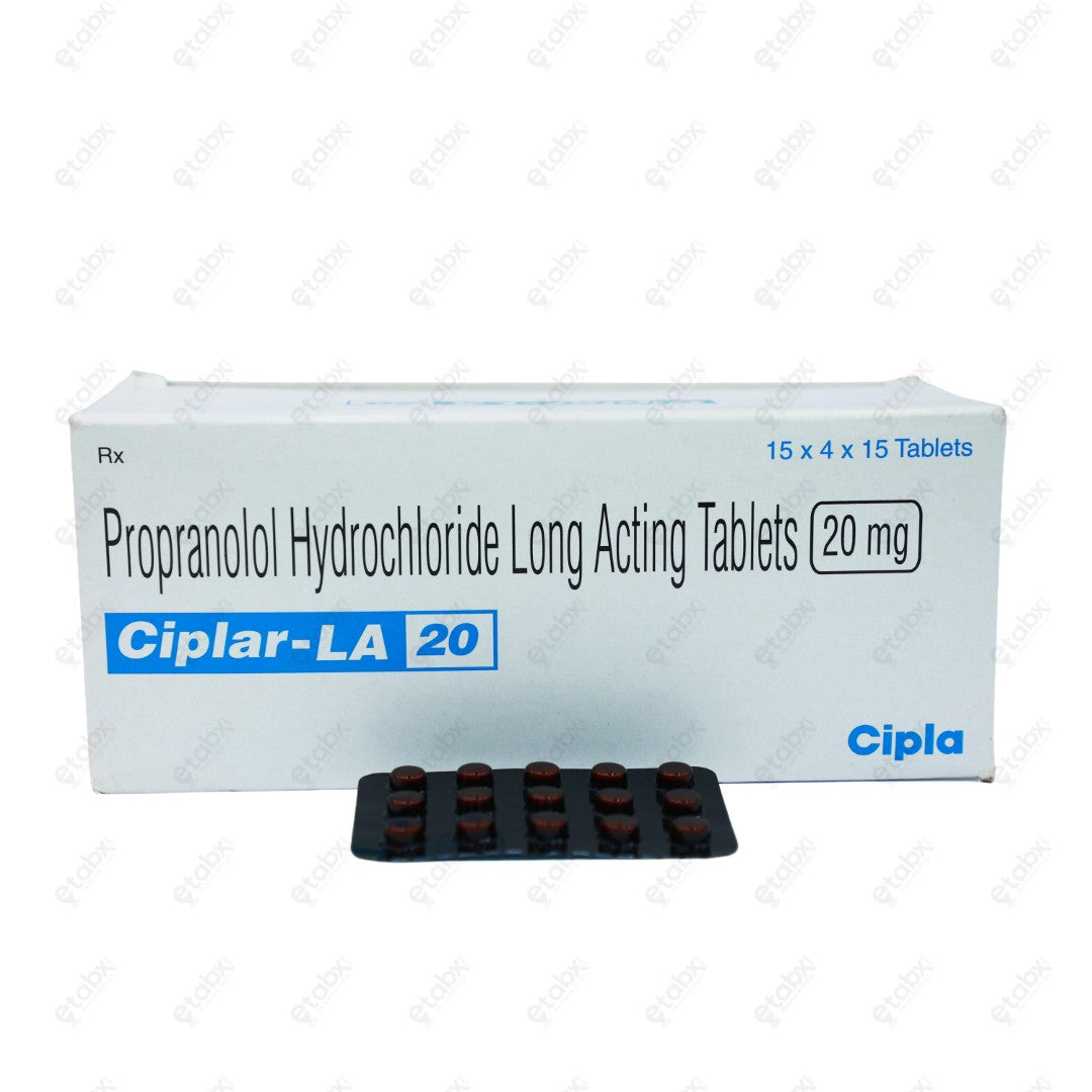 Ciplar LA 20mg Tablets 15's
