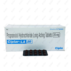 Ciplar LA 20mg Tablets 15's