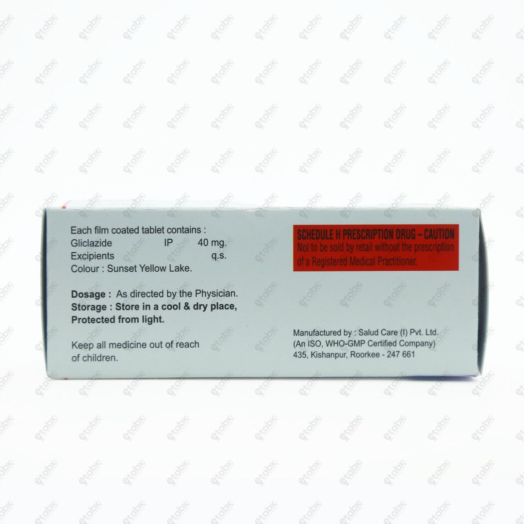CLAGLID 40mg Tablets (10's)
