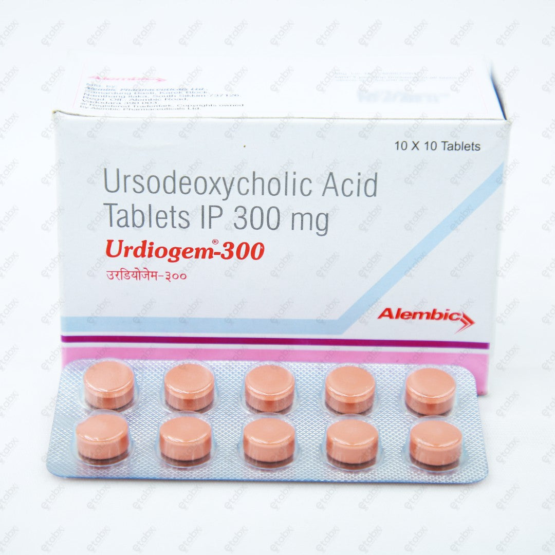 URDIOGEM 300MG Tablet 10's