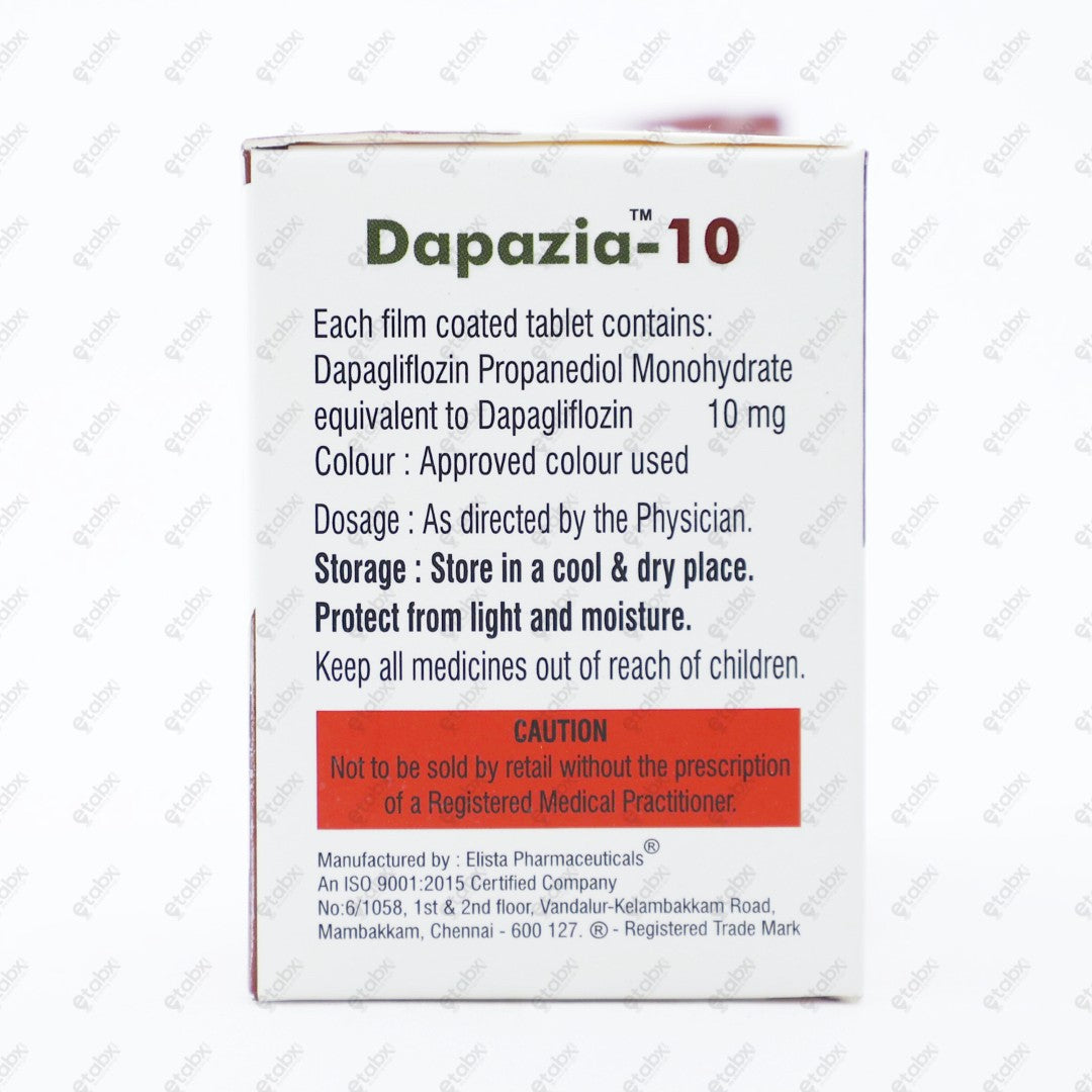 DAPAZIA 10 Tablet 10's