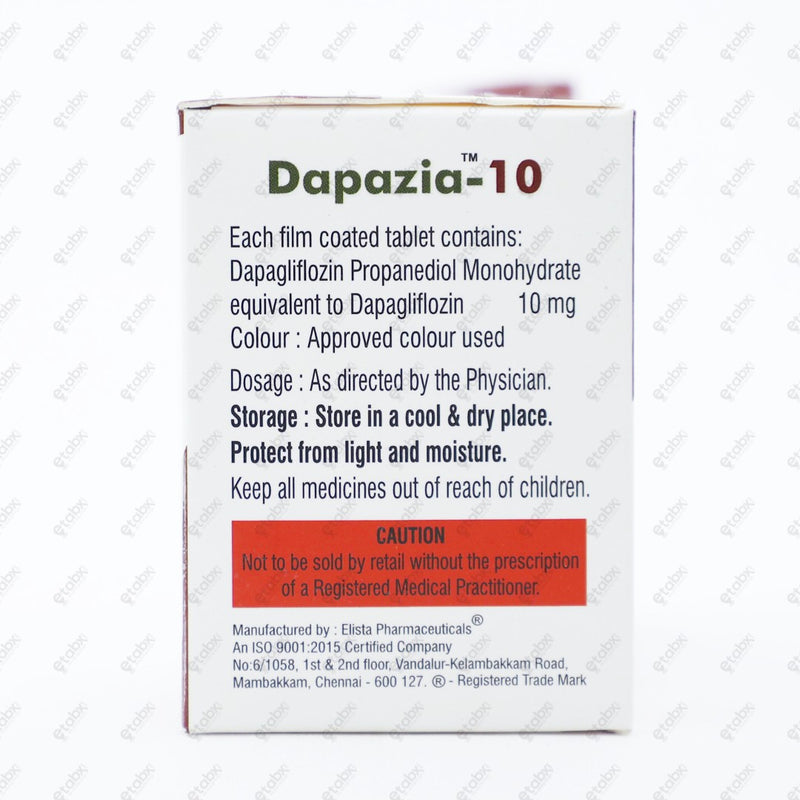 DAPAZIA 10 Tablet 10's