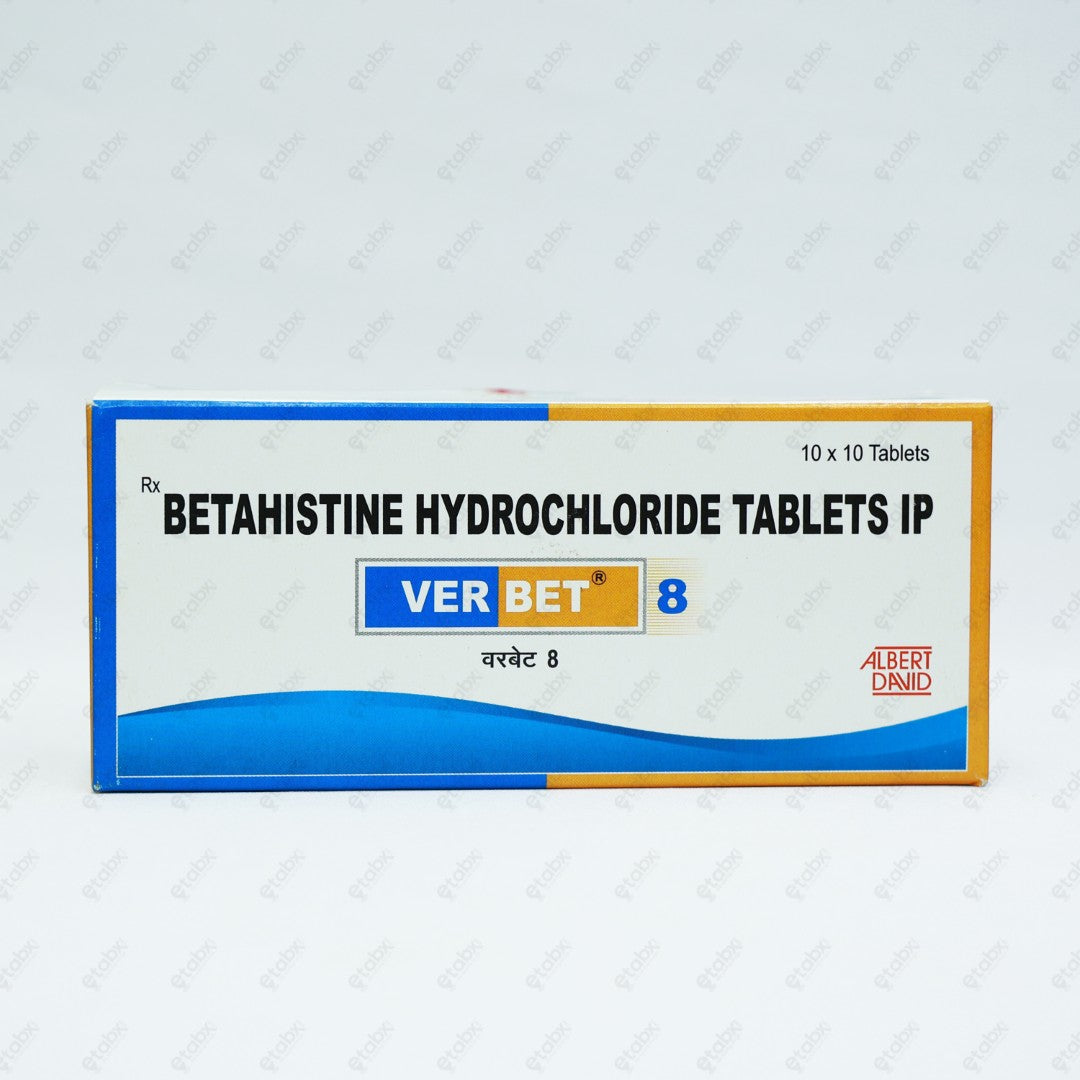 VERBET 8mg Tablet