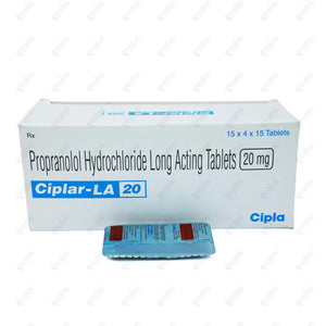 Ciplar LA 20mg Tablets 15's