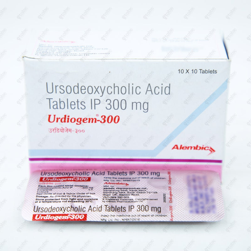 URDIOGEM 300MG Tablet 10's