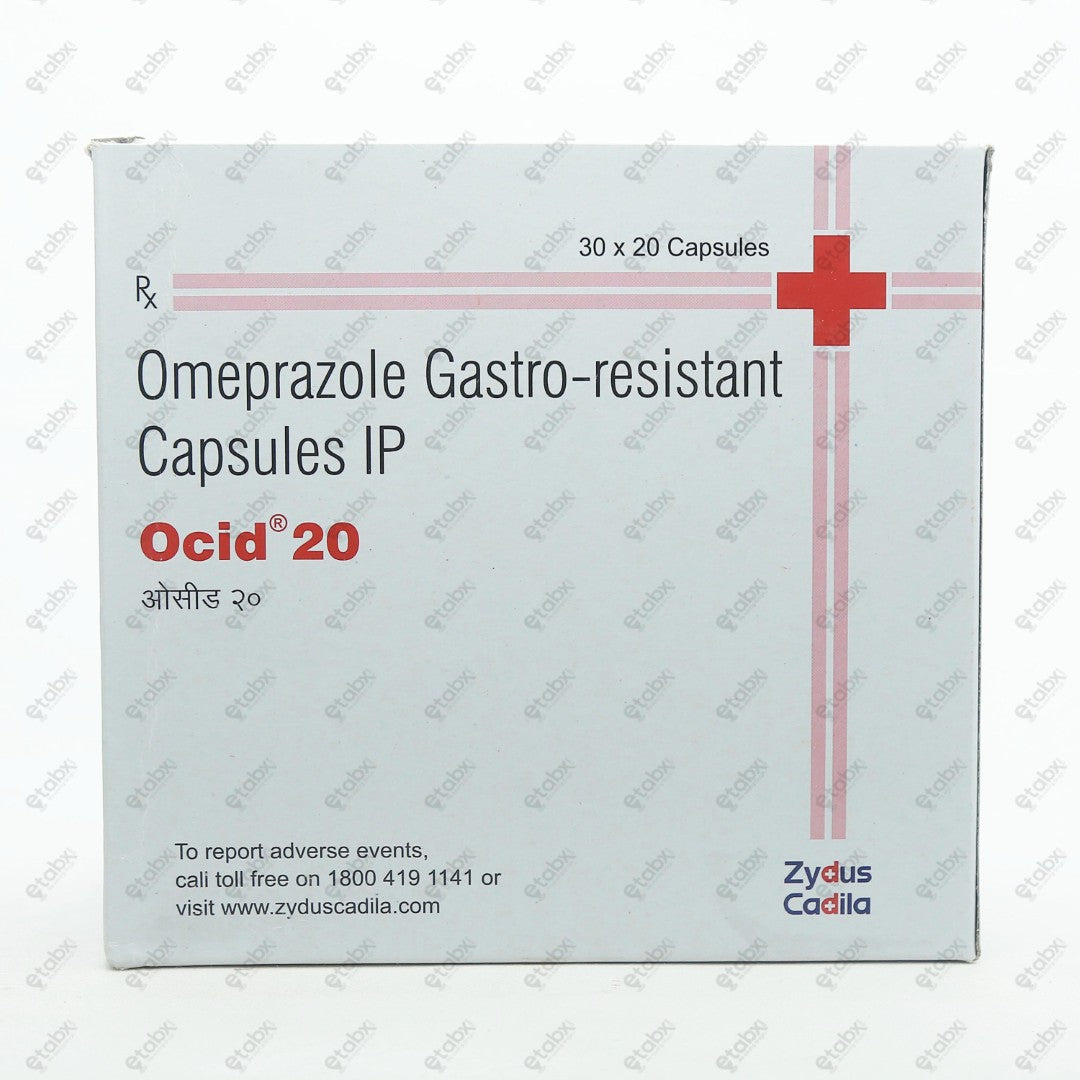 Ocid 20mg Capsule 20's