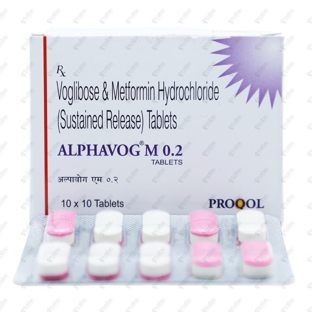 ALPHAVOG M 0.2 Tablet 10's