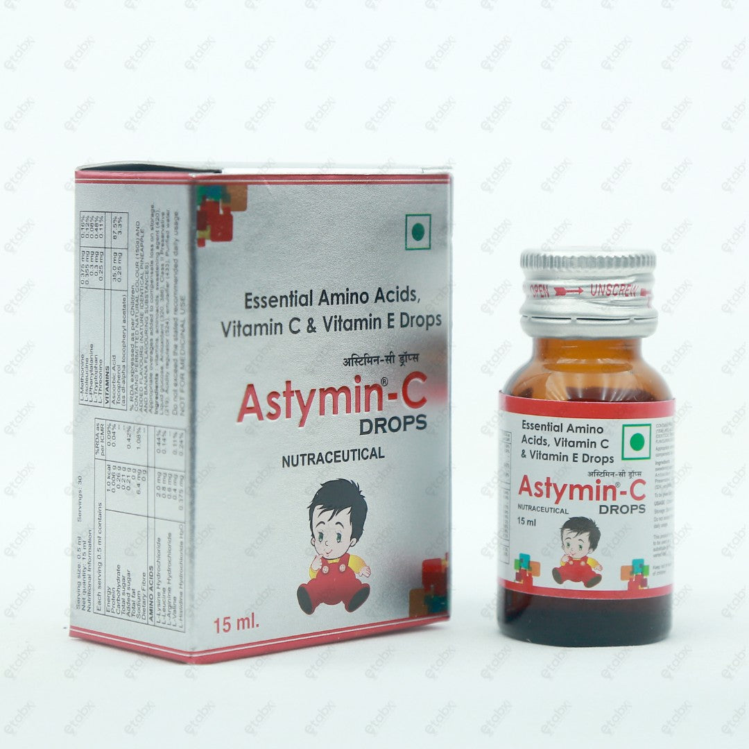 Astymin C Drops Vitamin C Supplement 15ml