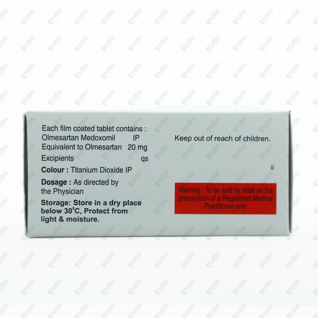 Olmepath 20mg Tablet 10's