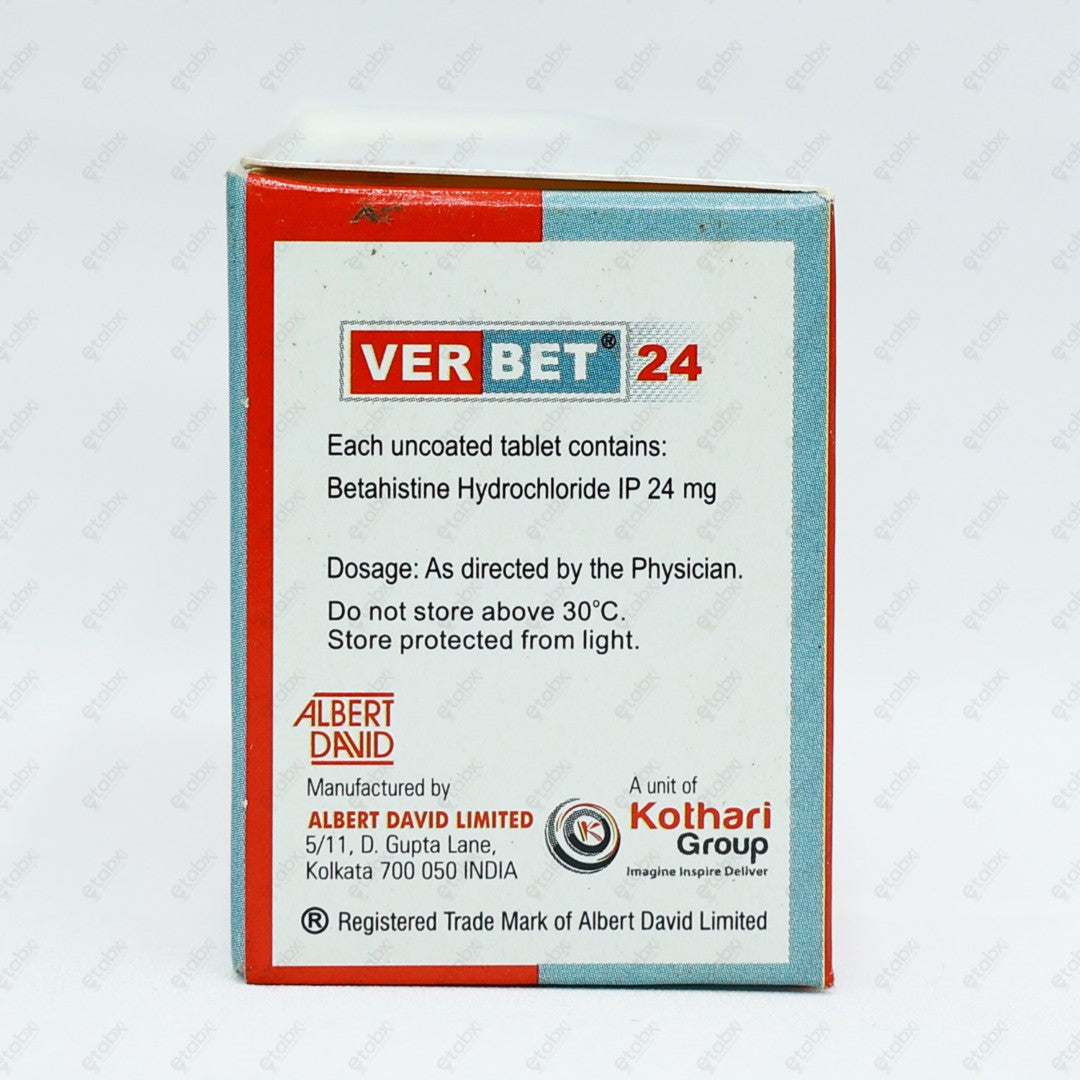 VERBET 24mg Tablet
