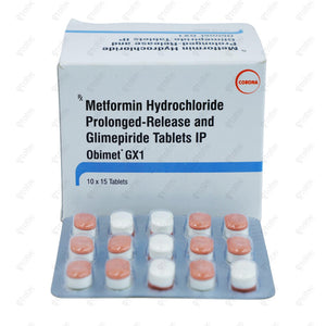 Obimet GX 1mg Tablet 15's