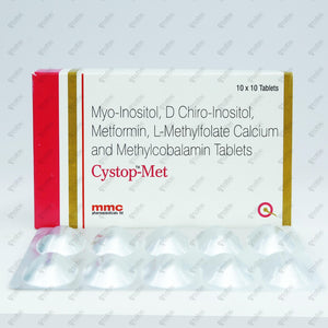CYSTOP-MET TABLET 10's