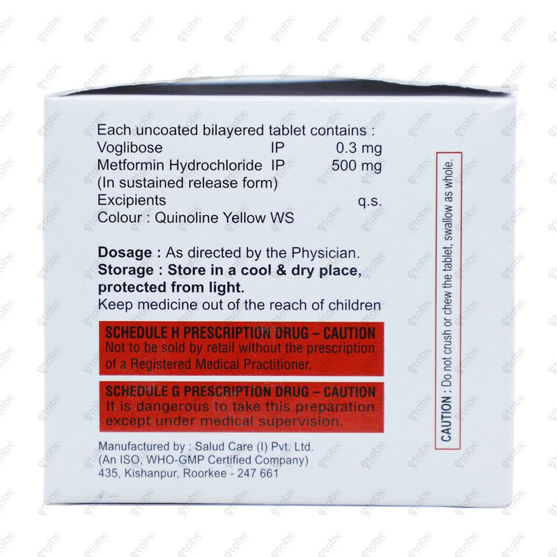 ALPHAVOG M 0.3 Tablets 10's