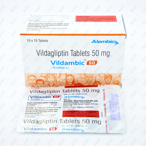 VILDAMBIC 50MG Tablet 15's
